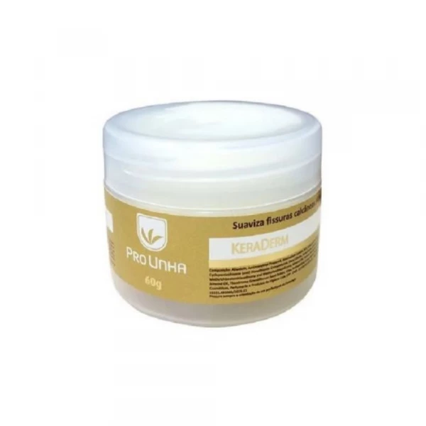 KeraDerm 60g Pro Unha - Creme Hidratante e Reparador para Fissuras e Áreas Ressecadas